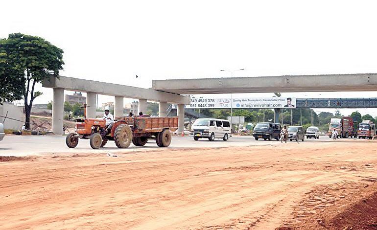 Development work on Khana interchange resumed