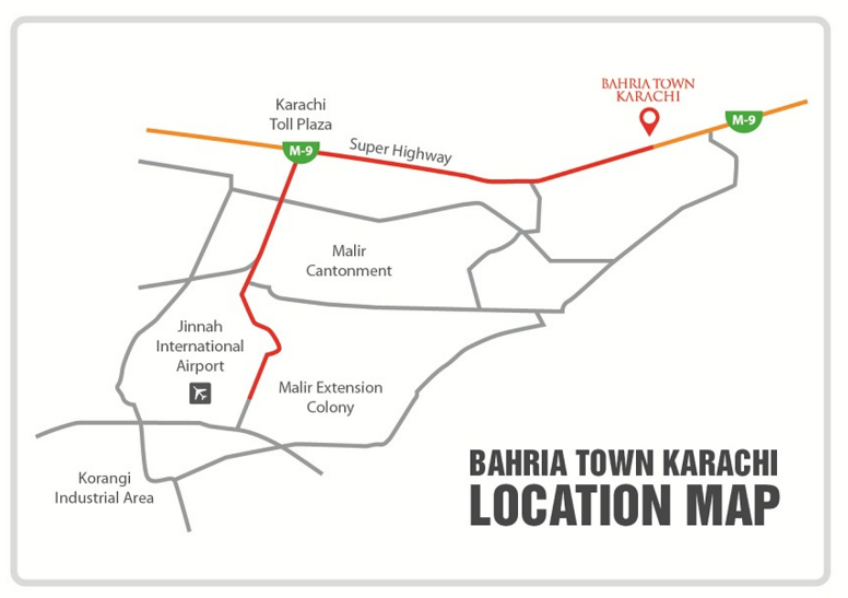 bahria-town-karachi-location