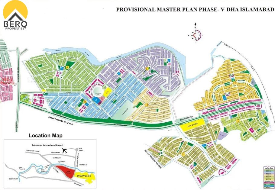 DHA Phase V Master Plan